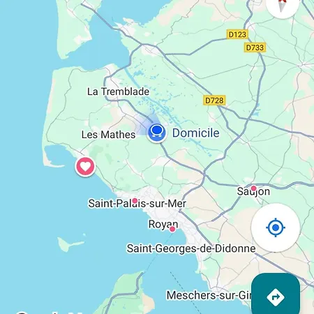 Coquet Petit Maison d'hôtes Chaillevette